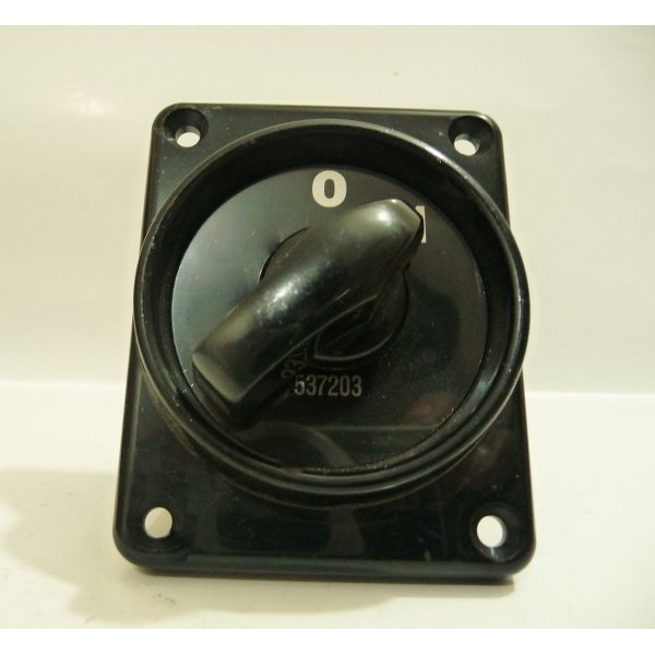 Black Rotary Switch, 537203,0/1, KI Electronics 